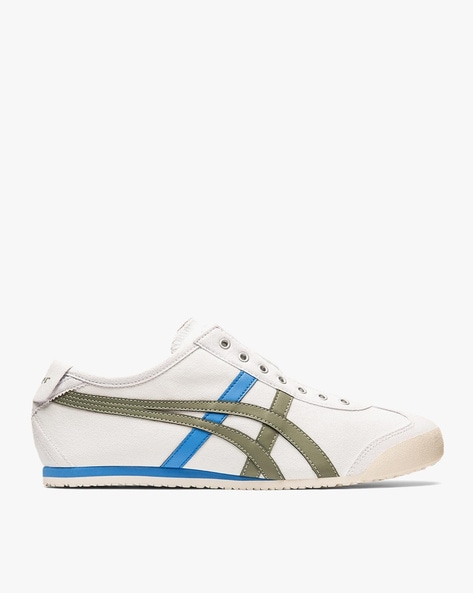 Buy Onitsuka Tiger Black & White MEXICO 66 Unisex Sneakers Online @ Tata  CLiQ Luxury