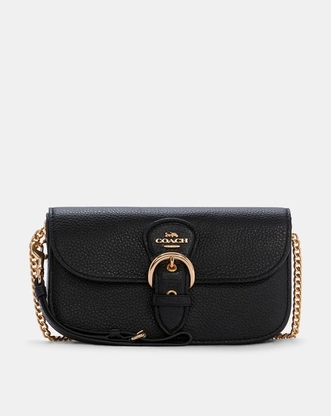 Top 81+ imagen coach crossbody bag with chain strap