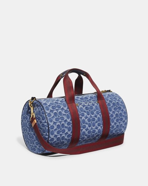 Buy Coach Duffle Bag with Walt Disney World Motif | Blue Color Men | AJIO  LUXE