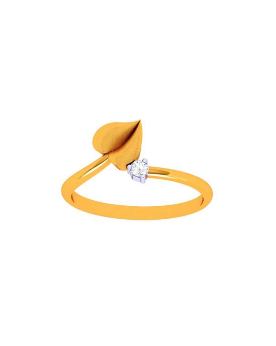 Gold Plated Green Stone Round Ring – mrinalinichandra