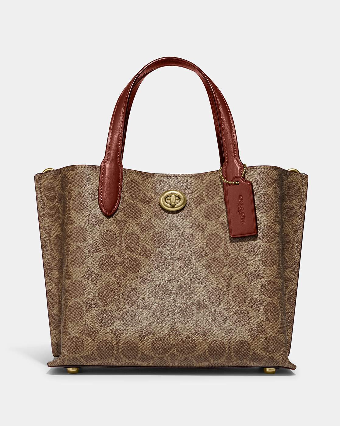 Coach Mini City Tote Bag With Bow Print CN681 Japan for sale online | eBay