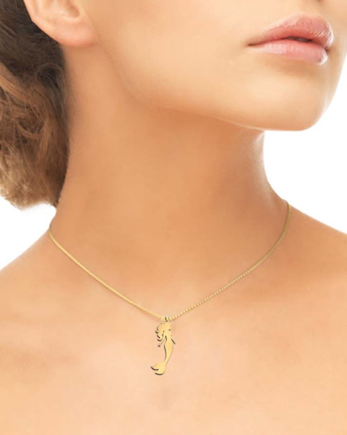 Charm pendant: Mermaid, yellow gold plating – THOMAS SABO