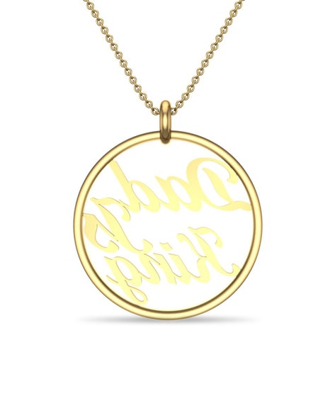 Gold on sale daddy necklace