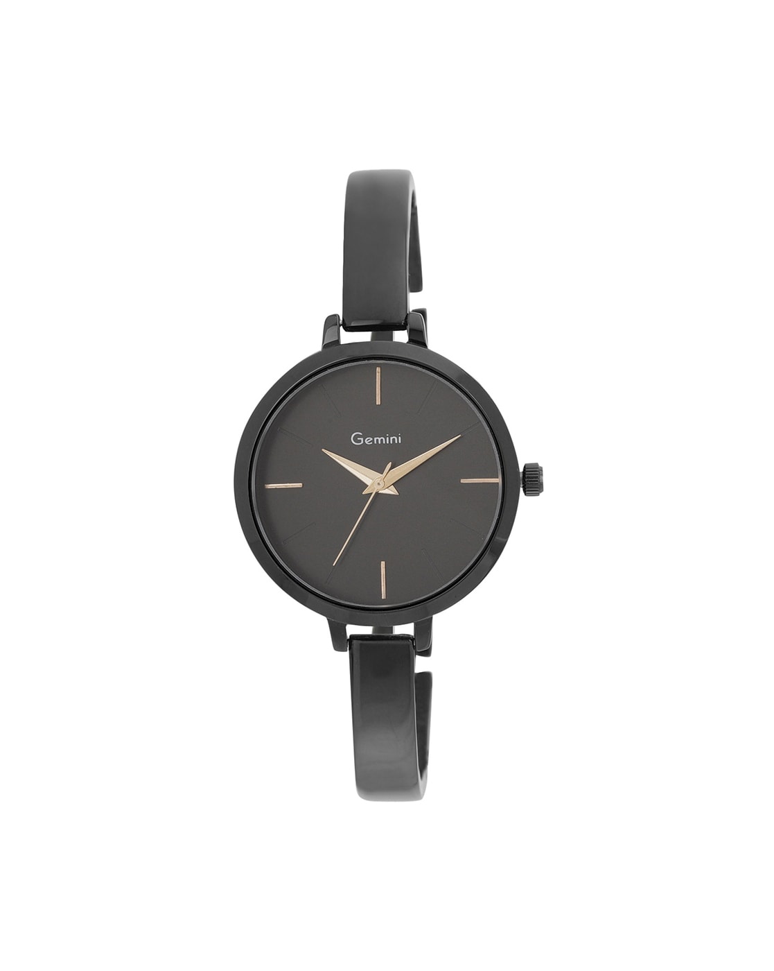 Black colour ladies discount watch