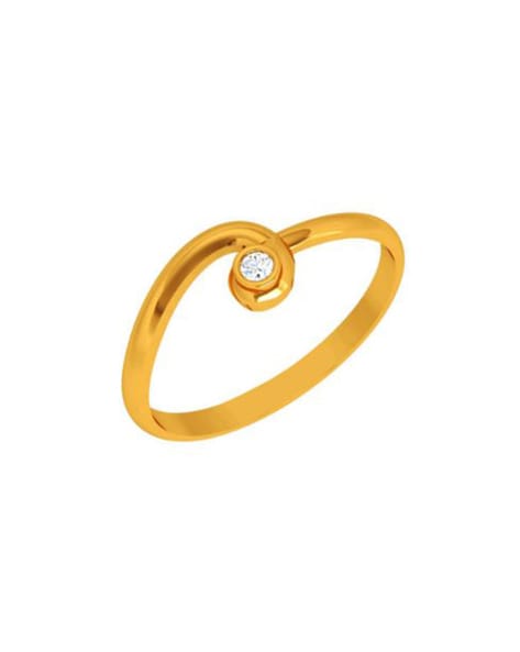 Circle Ring - Buy Exquisite 24 Karat Jewelry | Cevherun