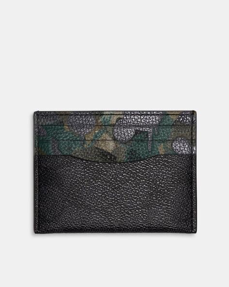 Shop COACH Monogram Print Canvas Card Wallet