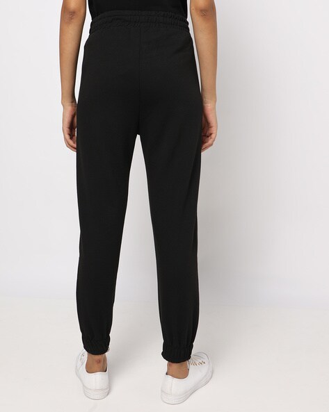 Buy Black Track Pants for Women by Barrels And Oil Online