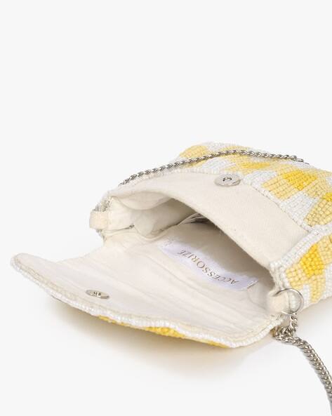 ACCESSORIZE LONDON Embellished Multi-Purpose Pouch with Chain Strap