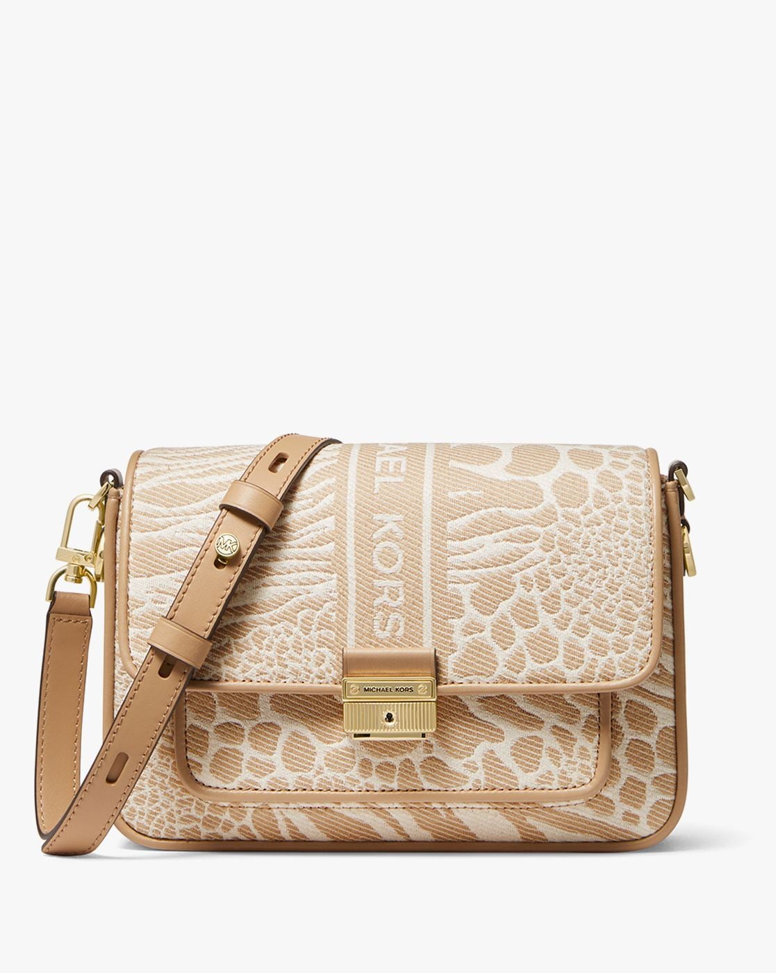 Mila Medium Empire Signature Logo Messenger Bag