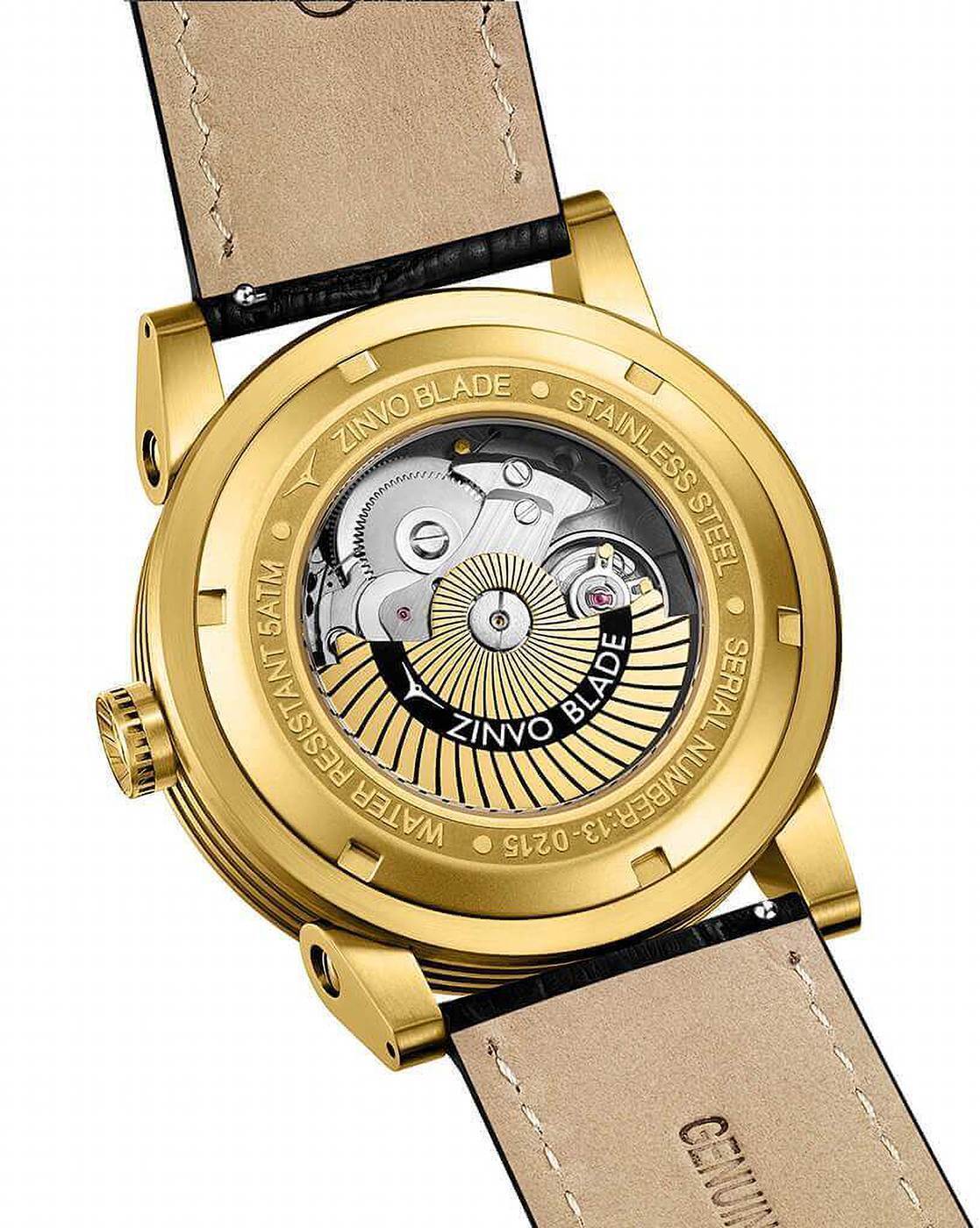 Introducing Two New Gold Blade Watches – ZINVO Watches