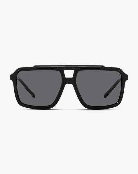 DG Plaque Sunglasses in Black for Men | Dolce&Gabbana®