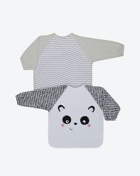 Pack of 2 Panda Toddler Towelling Coverall-image-49