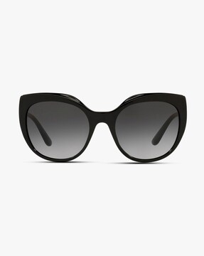 Dolce and gabbana clearance black cat eye sunglasses