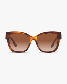 Buy BURBERRY 0BE4345 Full-Rim Polarized Square Sunglasses | Brown Color  Women | AJIO LUXE