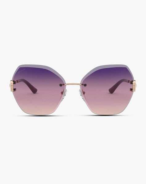 Bvlgari cheap sunglasses purple