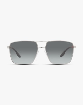 Buy PRADA LINEA ROSSA 0PS 50WS Full-Rim Shield Sunglasses | Multicoloured  Color Men | AJIO LUXE