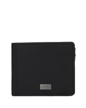 puma textured bi fold wallet