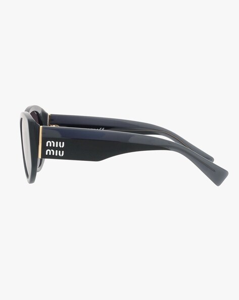 MIU MIU MU 61VS CORE COLLECTION | Gold Women's Sunglasses | YOOX