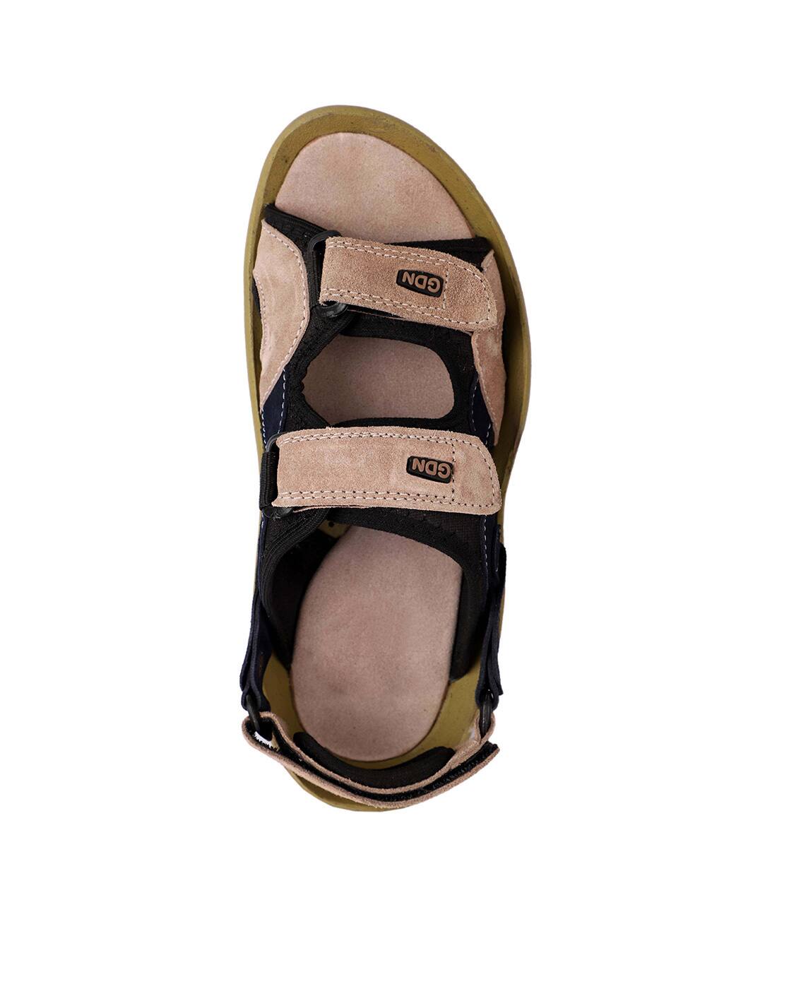 Buy Beige Sandals for Men by WOAKERS Online | Ajio.com