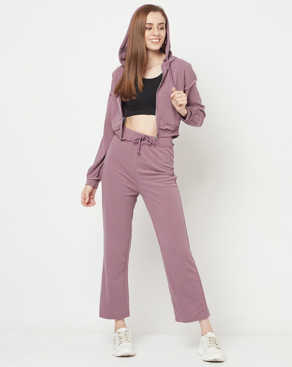 Buy Pink Tracksuits for Women by IKI CHIC Online