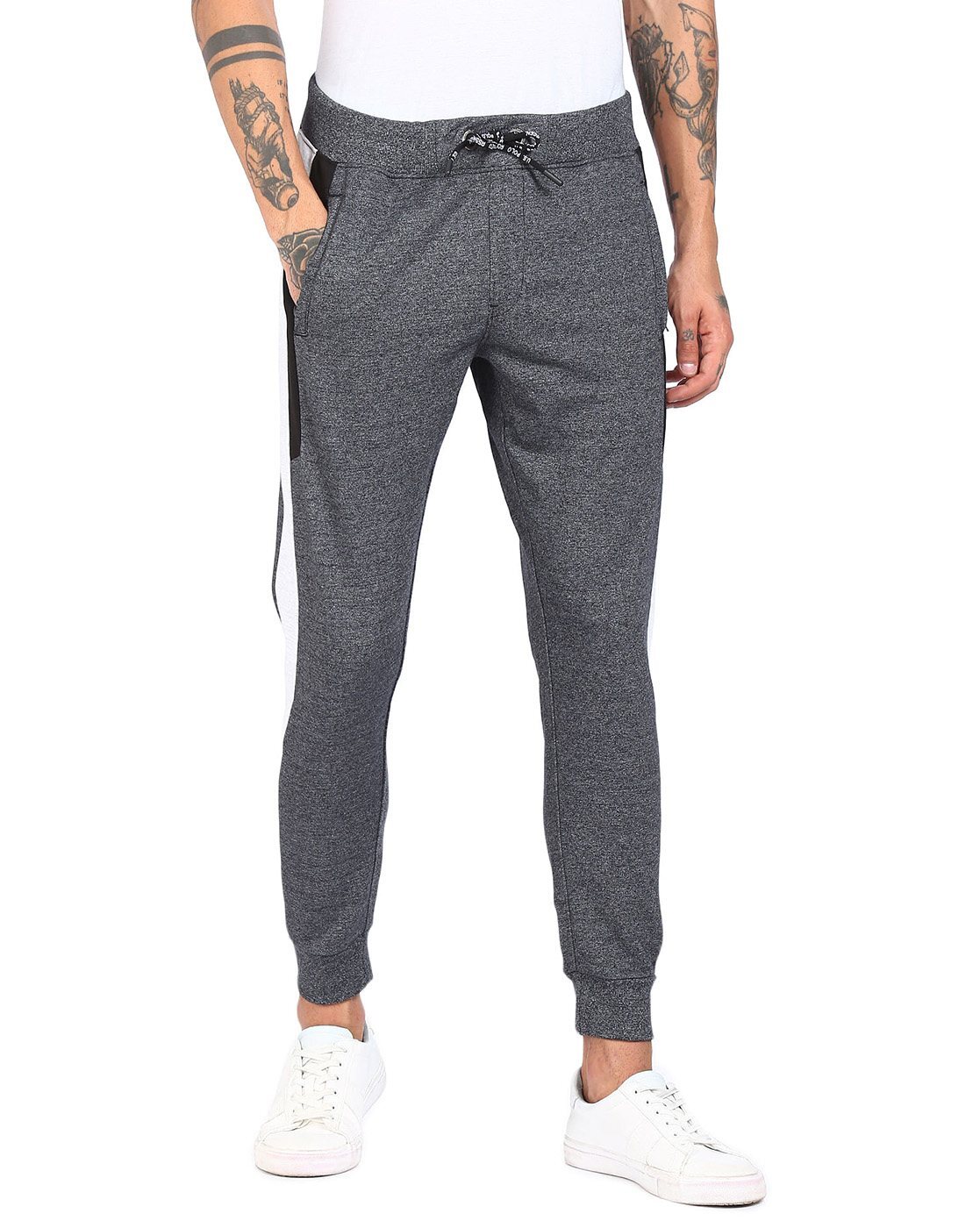 Buy Grey Track Pants for Men by U.S. Polo Assn. Online