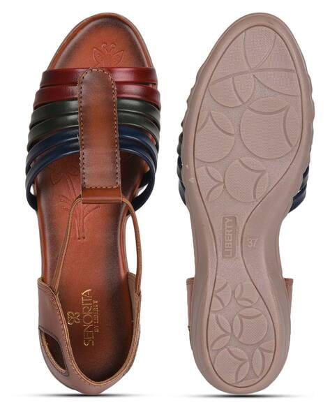 Liberty Senorita Women's Fashion Sandal (Blue) in Thane at best price by  Liberty Exclusive Showroom - Justdial