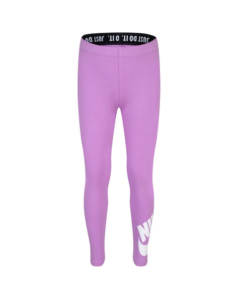 Buy Purple Leggings for Girls by NIKE Online