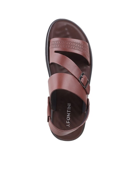 MOCHI J. Fontini Men Tan Synthetic Sandals: Buy Online at Low Prices in  India - Amazon.in