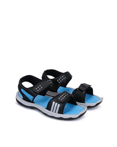 Strappy Sandals with Velcro Fastening