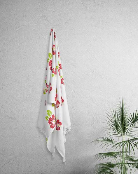 Buy White Towels Bath Robes for Home Kitchen by STELLAR HOME