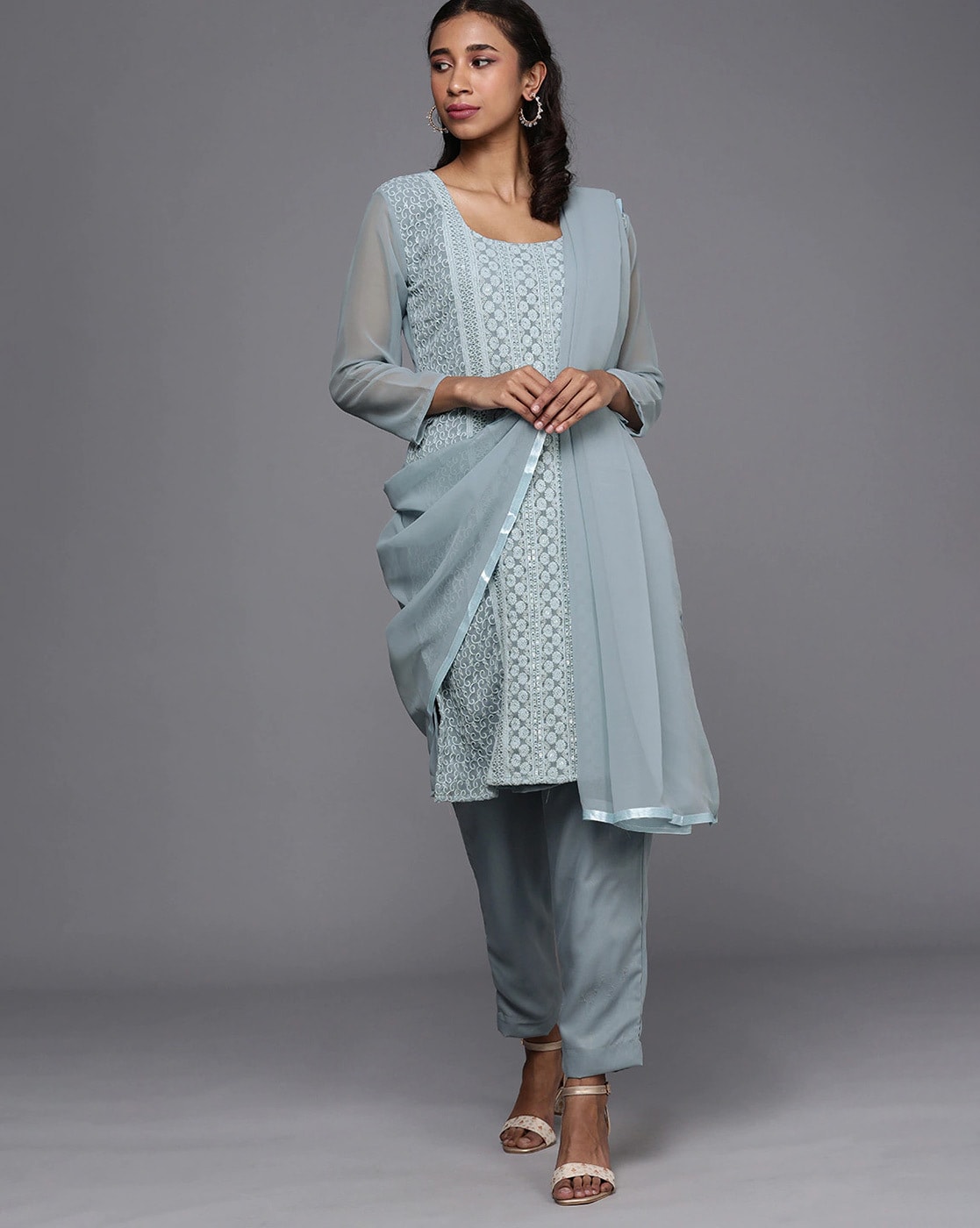 Buy Violet Modal Festival Wear Hand work Dress Material Online From  Wholesale Salwar.