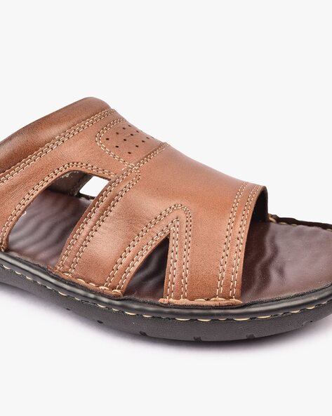 Buy Men Leather Sandals ǀ Earth 7035 Online at Best Price in India. – Urban  Country