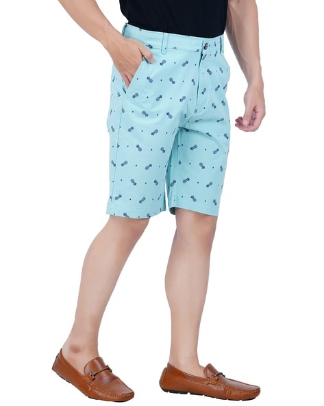 Buy Blue Shorts 3 4ths for Men by HUDSON BARROW Online Ajio