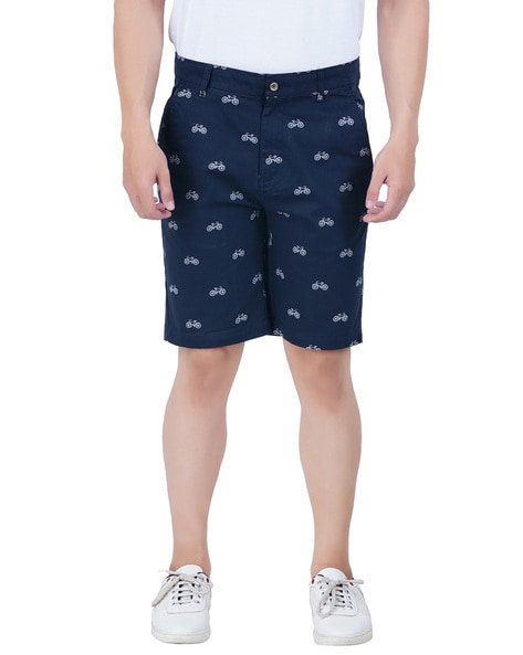 Buy Navy Shorts 3 4ths for Men by HUDSON BARROW Online Ajio