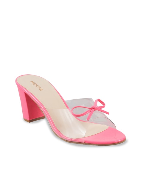 MOCHI Women Pink Sandals - Buy MOCHI Women Pink Sandals Online at
