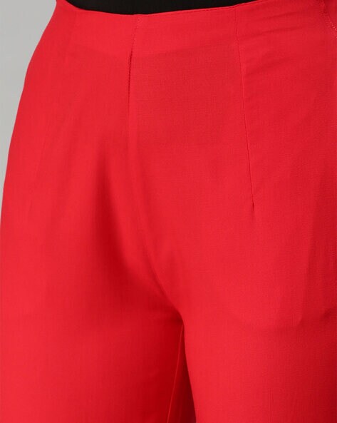 Red Wide Leg Pants – Aille Design