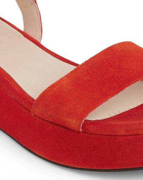 Buy Red Heeled Sandals for Women by ECCO Online