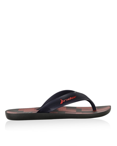 Rider Printed Thong-Strap Flip-Flops