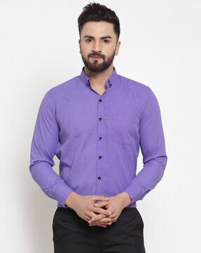 Solid Regular Fit Shirt