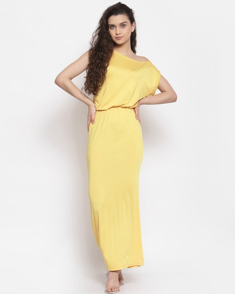 Chic deals yellow dress