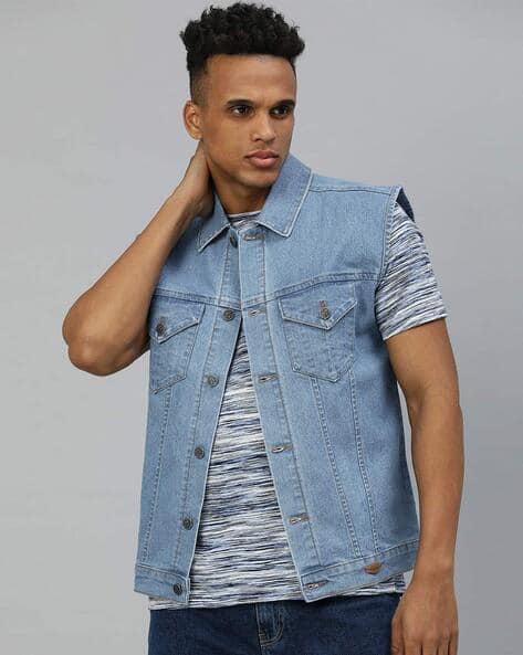 Buy Blue Jackets Coats for Men by URBANO FASHION Online