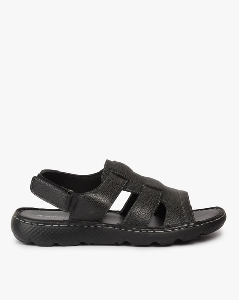 Black cheap casual sandals