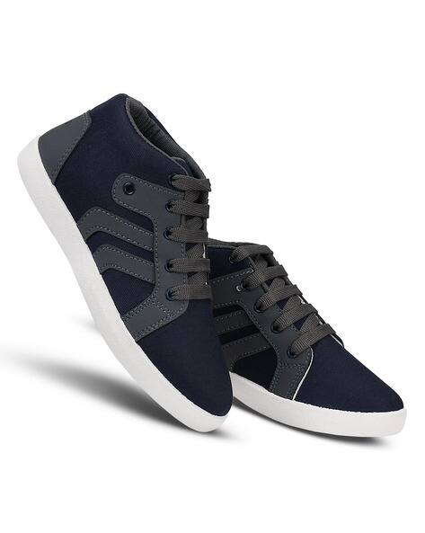 Buy Navy Blue Shoes for Boys by SWIGGY 