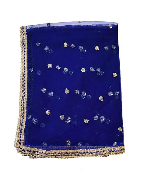 Embellished Net Dupatta Price in India