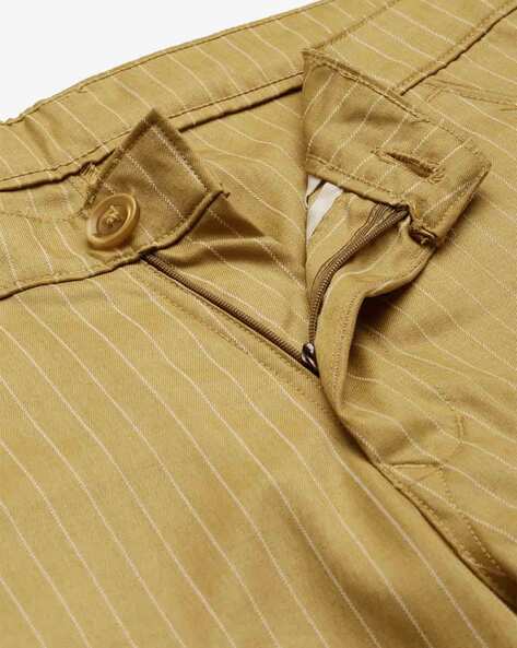 Buy Selected Homme Mustard Gold Slim Fit Trousers for Mens Online  Tata  CLiQ