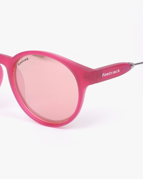 Buy FASTRACK Womens Full Rim Round UV Protected Sunglasses - M227BK4G |  Shoppers Stop