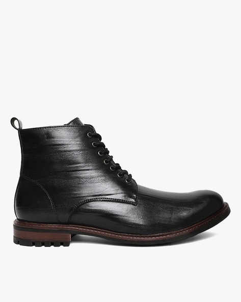 San Frissco Lace-Up Ankle-Length Boots