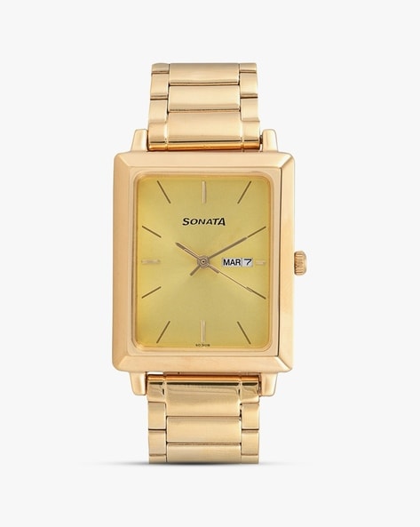 Sonata gold best sale watches online