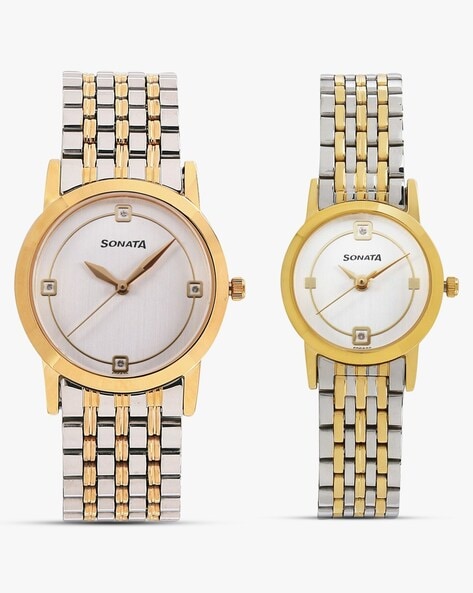 Couple watch hot sale set sonata