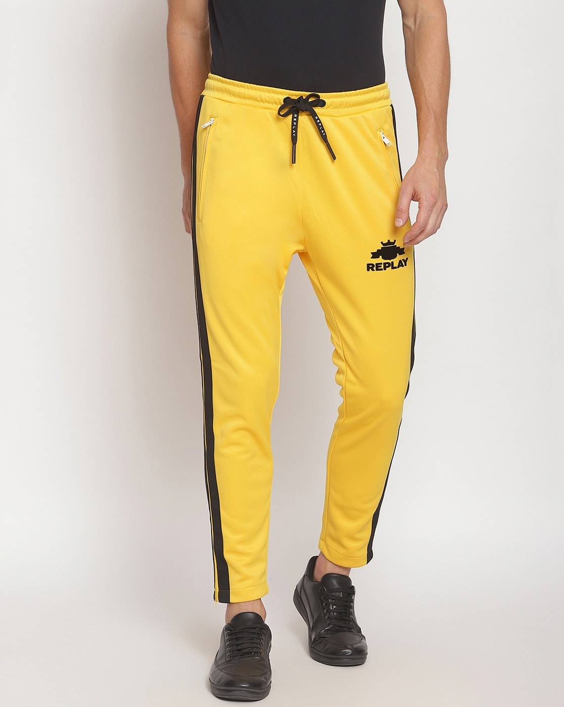 zara men Solid Men Yellow Track Pants - Buy zara men Solid Men Yellow Track  Pants Online at Best Prices in India